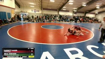 150B Quarterfinal - Beck Swecker, Thunder Basin High School vs Garrett Hager, Torrington