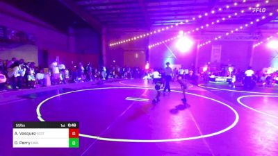 55 lbs Round Of 16 - Armani Vasquez, Scottsbluff WC vs Dristan Perry, Carlsbad Combat WC