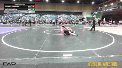 115 lbs Consi Of 8 #2 - Tanner Brumble, Unattached vs Joey Guanella, Windsor Wrestling Club
