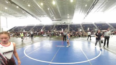 101 lbs Semifinal - Aralise Borrego, Dominate WC vs Yerin Ko, Rancho Bernardo WC
