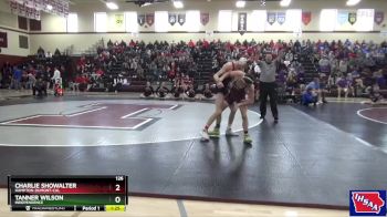 126 lbs Semifinal - Tanner Wilson, Independence vs Charlie Showalter, Hampton-Dumont-CAL