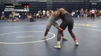 197 lbs Champ. Round 2 - Cash Cancel, Bakersfield vs Chris Wells, Lassen College