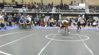 190 lbs Quarterfinal - Maxwell LaPerle, Spaulding VT vs Grady Pease, Medomak Valley