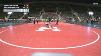 133 lbs Champ. Round 2 - John David Shattuck, Unattached vs Faridullah Samsor, Schreiner
