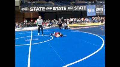 41-45 lbs Semifinal - Lincoln Fowler, Washington vs Wyatt Cox, Kitsap Ironman Wrestling Club