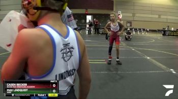 78 lbs 3rd Place Match - Casen Becker, Black Fox Wrestling Academy vs Max Lindquist, WWF