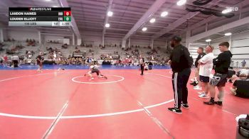 138 lbs Rr Rnd 2 - Landon Haines, Indiana Outlaws Gray vs Louden Elliott, Evil Empire