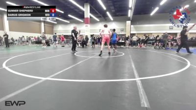 190 lbs Round Of 32 - Gunner Shepherd, Rock Wrestling Club vs Darius Grignion, Future Champs Of Texas/Southside Wrestling Club