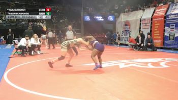 140 Class 2 lbs Cons. Round 3 - Clara Meyer, Lee`s Summit vs Keanna George, Eureka