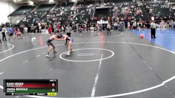 138 lbs Cons. Round 3 - Kash Henke, Republic County vs Owen Bedsole, Fremont