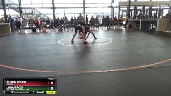 135 lbs Quarterfinal - Logan Ross, Big Game Wrestling Club vs Austin Welch, Wrath