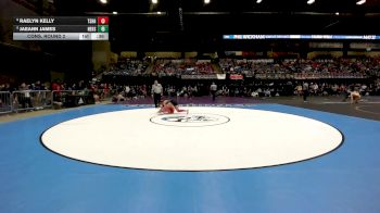 130 lbs Cons. Round 2 - Raelyn Kelly, Tecumseh-Shawnee Heights HS vs Jaeann James, Newton HS