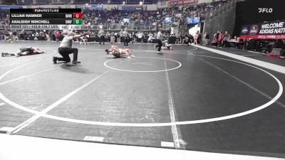 143.8-156.7 lbs Round Of 32 - Lillian Hamner, Darkhorse WC vs Analeigh Winchell, Unaffiliated