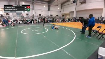 92 lbs Round 5 - King Fitzgerald, Texasports Wrestling vs Joseph Lopez, Vici Wrestling Club