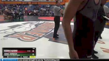 125 lbs Champ. Round 1 - Byron Fleming, Buena Vista University vs Errik Gerback, University Of Mount Union