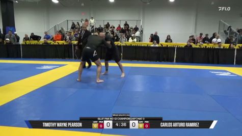 Carlos Arturo Ramirez vs Timothy Wayne Pearson 2026 Pan IBJJF Jiu-Jitsu No-Gi Championship