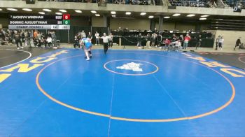 215 lbs Champ. Round 2 - Jacksyn Windham, Oregon vs Dominic Augustyniak, Schaumburg