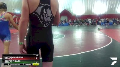 138 lbs Round 3 (6 Team) - Cooper Phillips, Olympia vs Matthew Carlson, Buffalo