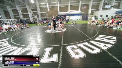 126 lbs Placement Matches (16 Team) - Noah Rau, North Dakota vs Luca Rios, Texas Red