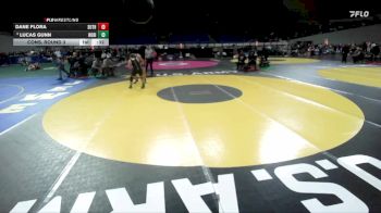 3A Boys 165 lbs Cons. Round 3 - Lucas Gunn, Rogue River Boys vs Dane Flora, Sutherlin Boys