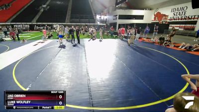 60 lbs Semifinal - Jag OBrien, Utah vs Luke Wolfley, Idaho