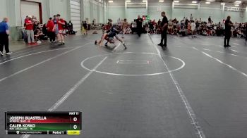 126 lbs Round 6 (8 Team) - Caleb Kosko, Mat Assassins vs Joseph Guastella, Xtreme Team