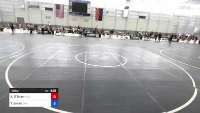 138 kg Quarterfinal - Ayden O'Brien, Yucca Valley HS vs Tommy Smith, Grindhouse WC