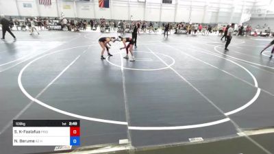 109 kg Rr Rnd 2 - Sophie Kula-Faalafua, Pride WC vs Nehemiah Berume, Az Heat