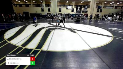 127 lbs Semifinal - Joe Bachmann, Faith Christian Academy vs Greyson Music, Bishop McDevitt-Harrisburg