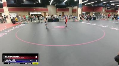 63 lbs Round 1 - Aydan Ramirez, Brazos Valley Wrestling Club vs Mason Lee, ReZults Wrestling