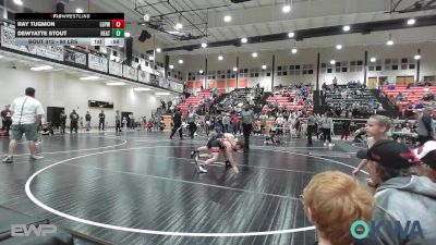 90 lbs Rr Rnd 1 - Ray Tugmon, Locust Grove Youth Wrestling vs Dewyatte Stout, Heat