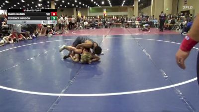 157 lbs Round 3 (6 Team) - Terence Hinson, Tallahassee War Noles vs Mark Evans, Powerhouse