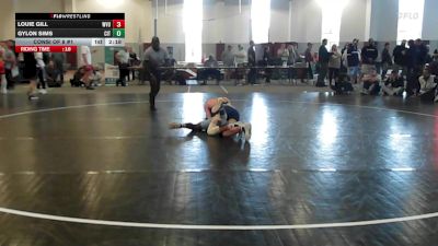 125 lbs Consi Of 8 #1 - Louie Gill, West Virginia vs Gylon Sims, The Citadel