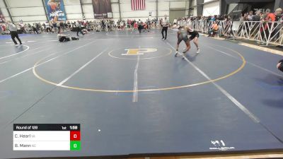 120 lbs Round Of 128 - Caden Hearl, VA vs Brandon Mann, NC