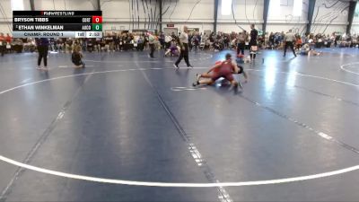 Elite 197 lbs Champ. Round 1 - Bryson Tibbs, Cortland State vs Ethan Winkelman, Augsburg College