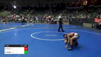 75 lbs Consolation - Romen Cruz, Tucson Cyclones vs Adrian Rojas, Miami WC