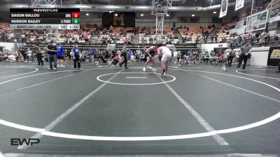 215 lbs Semifinal - Dagon Ballou, Shelton Wrestling Academy vs Hudson Bailey, JJ Pearce