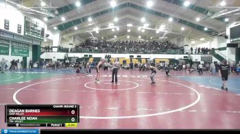 105 lbs Champ. Round 2 - Charlee Noah, Tri- Valley vs Deagan Barnes, East Valley