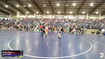 97-101 lbs Cons. Semi - Cassidy Kephart, MT vs Hailee Cooper, WY