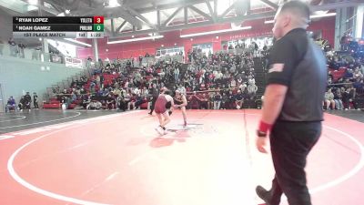 120 lbs 1st Place Match - Noah Gamez, El Paso Parkland vs Ryan Lopez, El Paso Ysleta