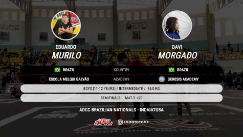 Davi Morgado vs Eduardo MURILO 2025 ADCC Brazilian Nationals