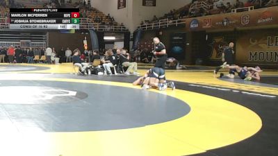 157 lbs Consi Of 16 #2 - Marlon McFerren, Hopkins School vs Joshua Stonebraker, Cary Christian School
