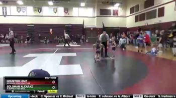 Quarterfinal - Houston Hinz, Big Game Wrestling Club vs Soloman Alcaraz, Alburnett Mat Pack