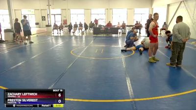 187 lbs Placement Matches (8 Team) - Zachary Leftwich, Virginia vs Preston Silverest, Missouri