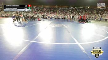 G5A-135 lbs Quarterfinal - Ania-Maelynn Fox, CACHE (Girls) vs Jayden Jenkins, MANNFORD (Girls)