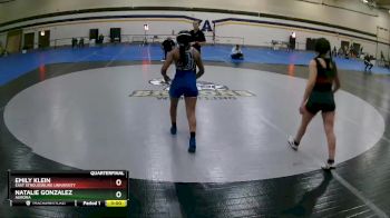 116 lbs Quarterfinal - Emily Klein, East Stroudsburg University vs Natalie Gonzalez, Aurora