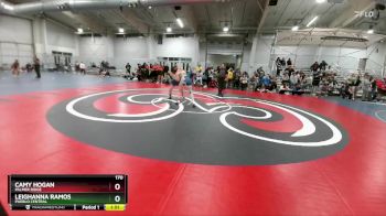170 lbs Champ. Round 2 - Camy Hogan, Palmer Ridge vs Leighanna Ramos, Pueblo Central