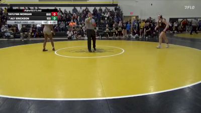 140 lbs Champ. Round 1 - Aly Erickson, Vinton-Shellsburg vs Taylynn Morgan, Marion