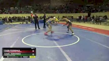 119 lbs Cons. Round 3 - Daniel Hernandez, Cushing Wrestling vs Tyler Fitzgerald, Oklahoma Wrestling Academy