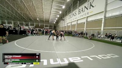 285 lbs Cons. Round 3 - Cesar Inzunza, Timpanogos vs Payton Stewart, Panguitch